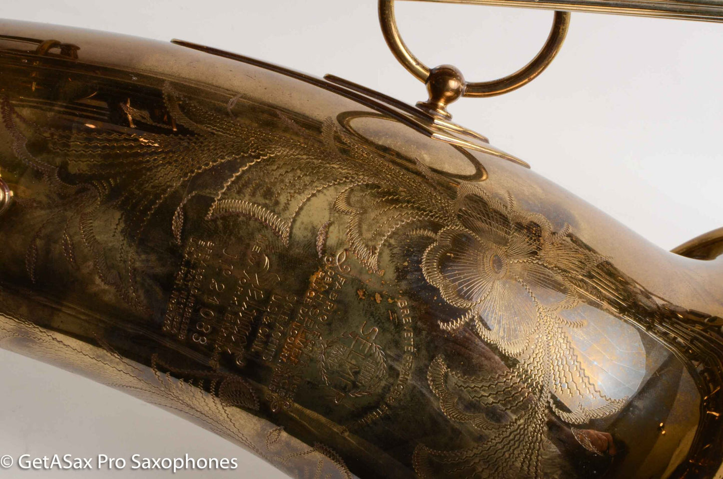 Selmer Balanced Action Baritone American Engraved Fresh Overhaul Stunningly Gorgeous 21083