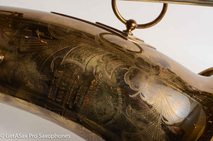 Selmer Balanced Action Baritone American Engraved Fresh Overhaul Stunningly Gorgeous 21083