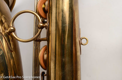 Selmer Balanced Action Baritone American Engraved Fresh Overhaul Stunningly Gorgeous 21083