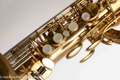 Selmer Balanced Action Baritone American Engraved Fresh Overhaul Stunningly Gorgeous 21083