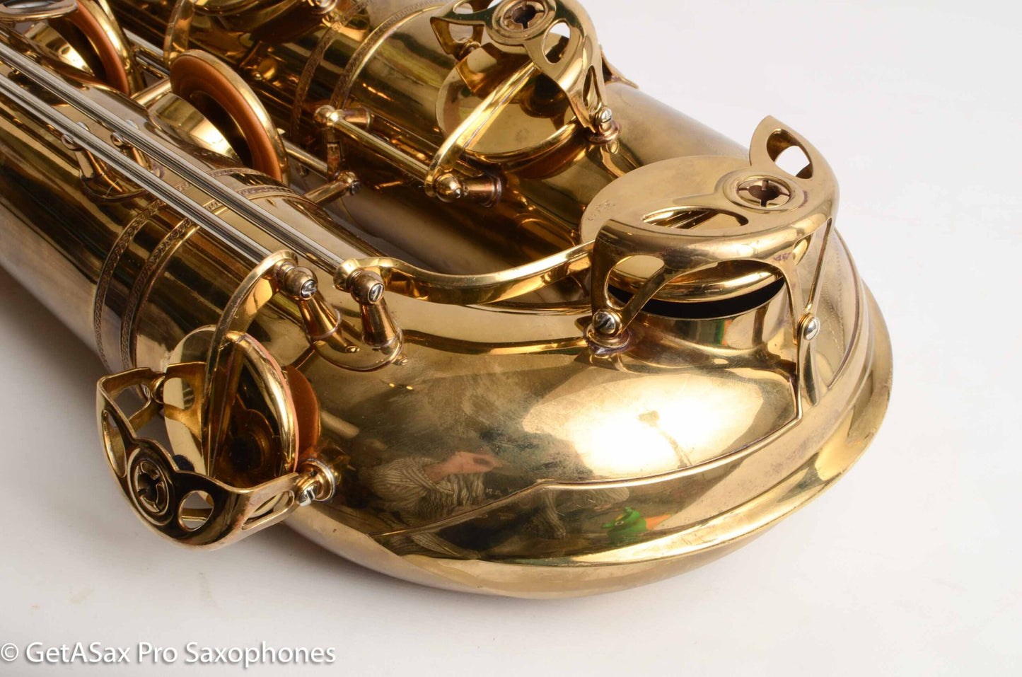 Selmer Balanced Action Baritone American Engraved Fresh Overhaul Stunningly Gorgeous 21083