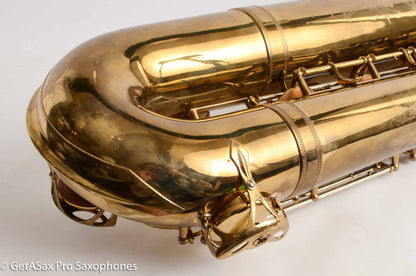 Selmer Balanced Action Baritone American Engraved Fresh Overhaul Stunningly Gorgeous 21083