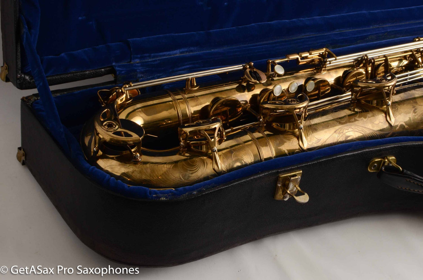Selmer Balanced Action Baritone American Engraved Fresh Overhaul Stunningly Gorgeous 21083