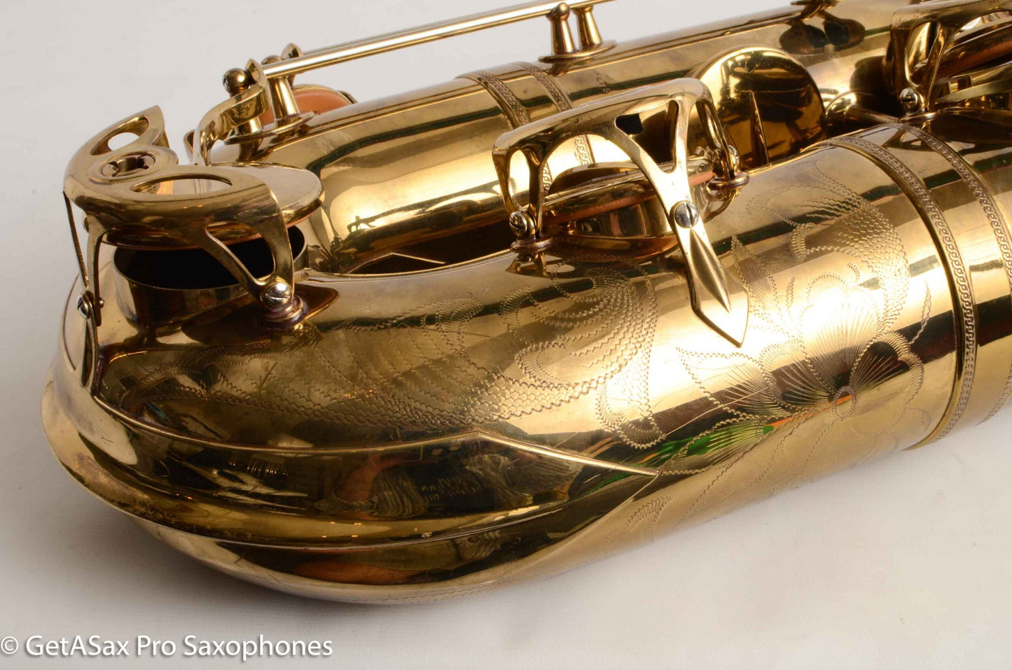 Selmer Balanced Action Baritone American Engraved Fresh Overhaul Stunningly Gorgeous 21083