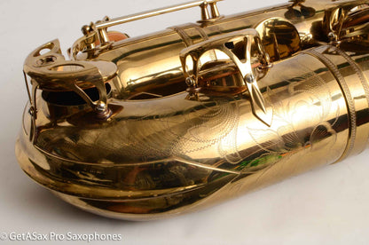 Selmer Balanced Action Baritone American Engraved Fresh Overhaul Stunningly Gorgeous 21083