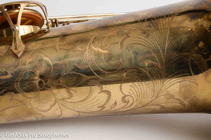 Selmer Balanced Action Baritone American Engraved Fresh Overhaul Stunningly Gorgeous 21083