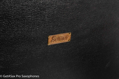 Selmer Balanced Action Baritone American Engraved Fresh Overhaul Stunningly Gorgeous 21083