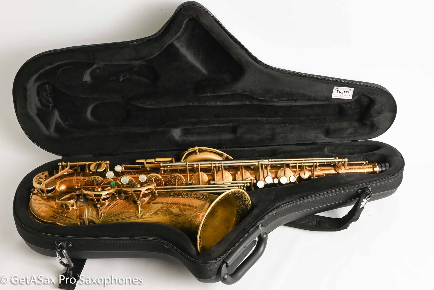 Selmer Balanced Action Tenor Original Lacquer Rare Sunburst American Engraving Recent Overhaul Exceptional!
