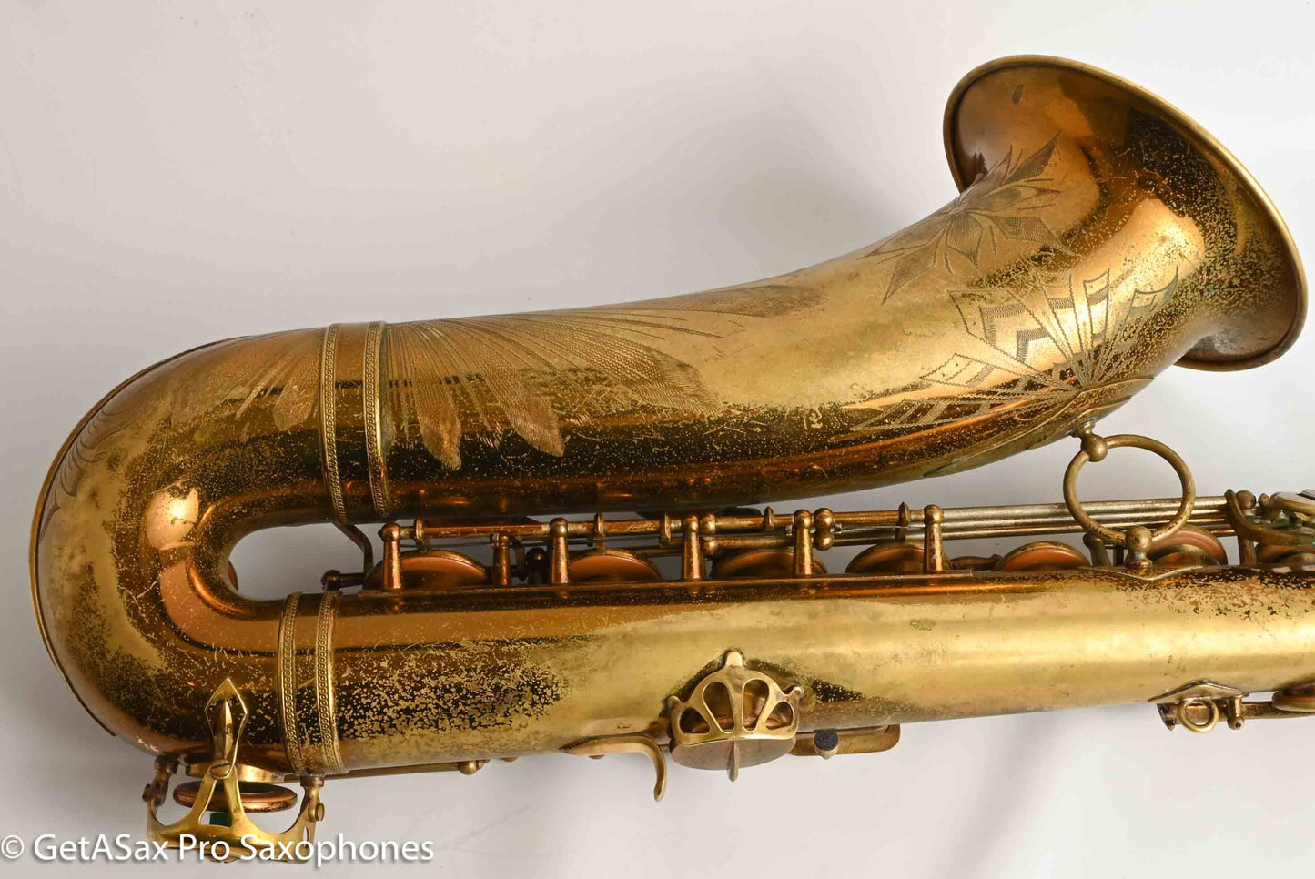 Selmer Balanced Action Tenor Original Lacquer Rare Sunburst American Engraving Recent Overhaul Exceptional!