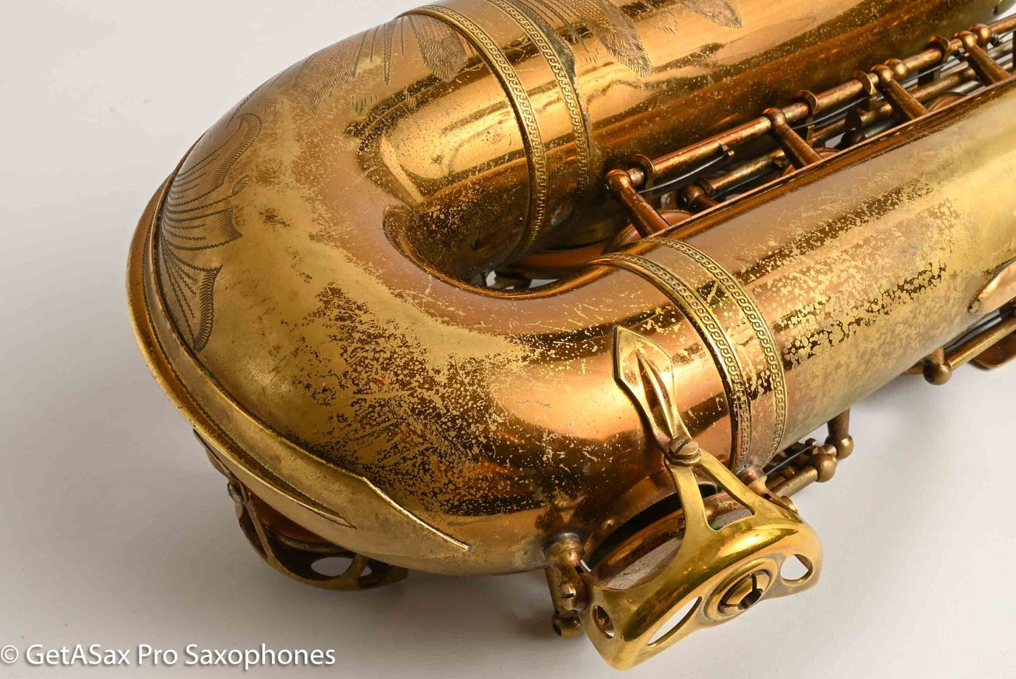 Selmer Balanced Action Tenor Original Lacquer Rare Sunburst American Engraving Recent Overhaul Exceptional!