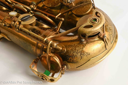 Selmer Balanced Action Tenor Original Lacquer Rare Sunburst American Engraving Recent Overhaul Exceptional!