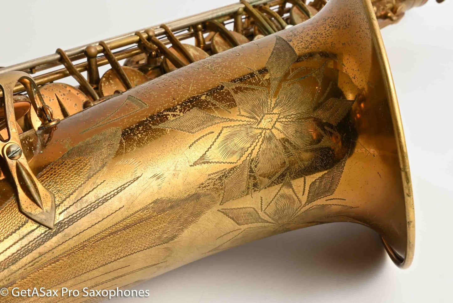 Selmer Balanced Action Tenor Original Lacquer Rare Sunburst American Engraving Recent Overhaul Exceptional!