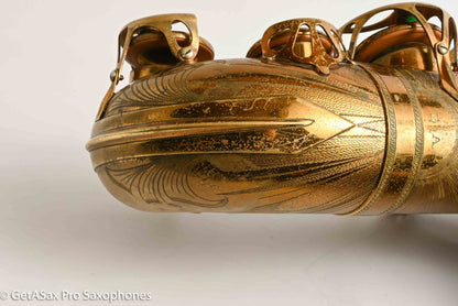 Selmer Balanced Action Tenor Original Lacquer Rare Sunburst American Engraving Recent Overhaul Exceptional!