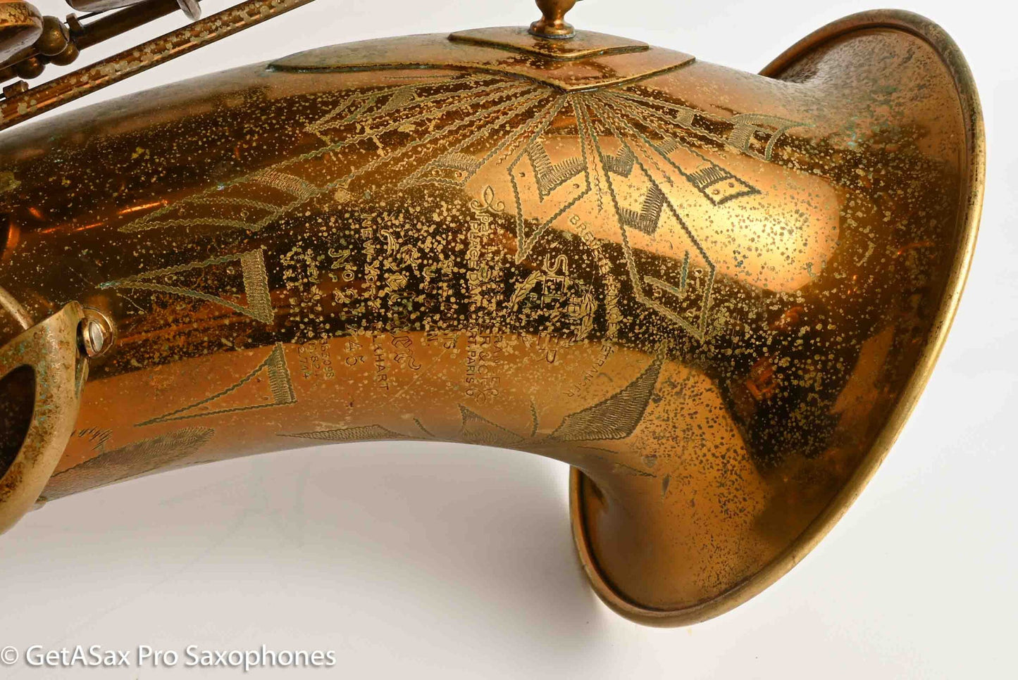 Selmer Balanced Action Tenor Original Lacquer Rare Sunburst American Engraving Recent Overhaul Exceptional!