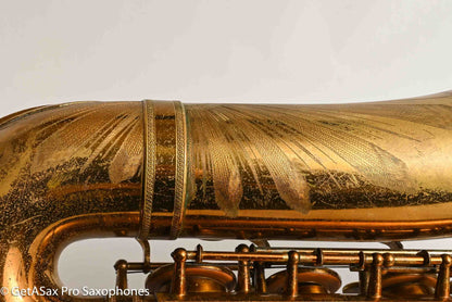 Selmer Balanced Action Tenor Original Lacquer Rare Sunburst American Engraving Recent Overhaul Exceptional!