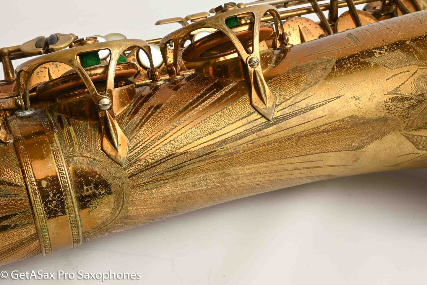 Selmer Balanced Action Tenor Original Lacquer Rare Sunburst American Engraving Recent Overhaul Exceptional!