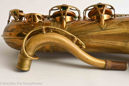 Selmer Balanced Action Tenor Original Lacquer Rare Sunburst American Engraving Recent Overhaul Exceptional!