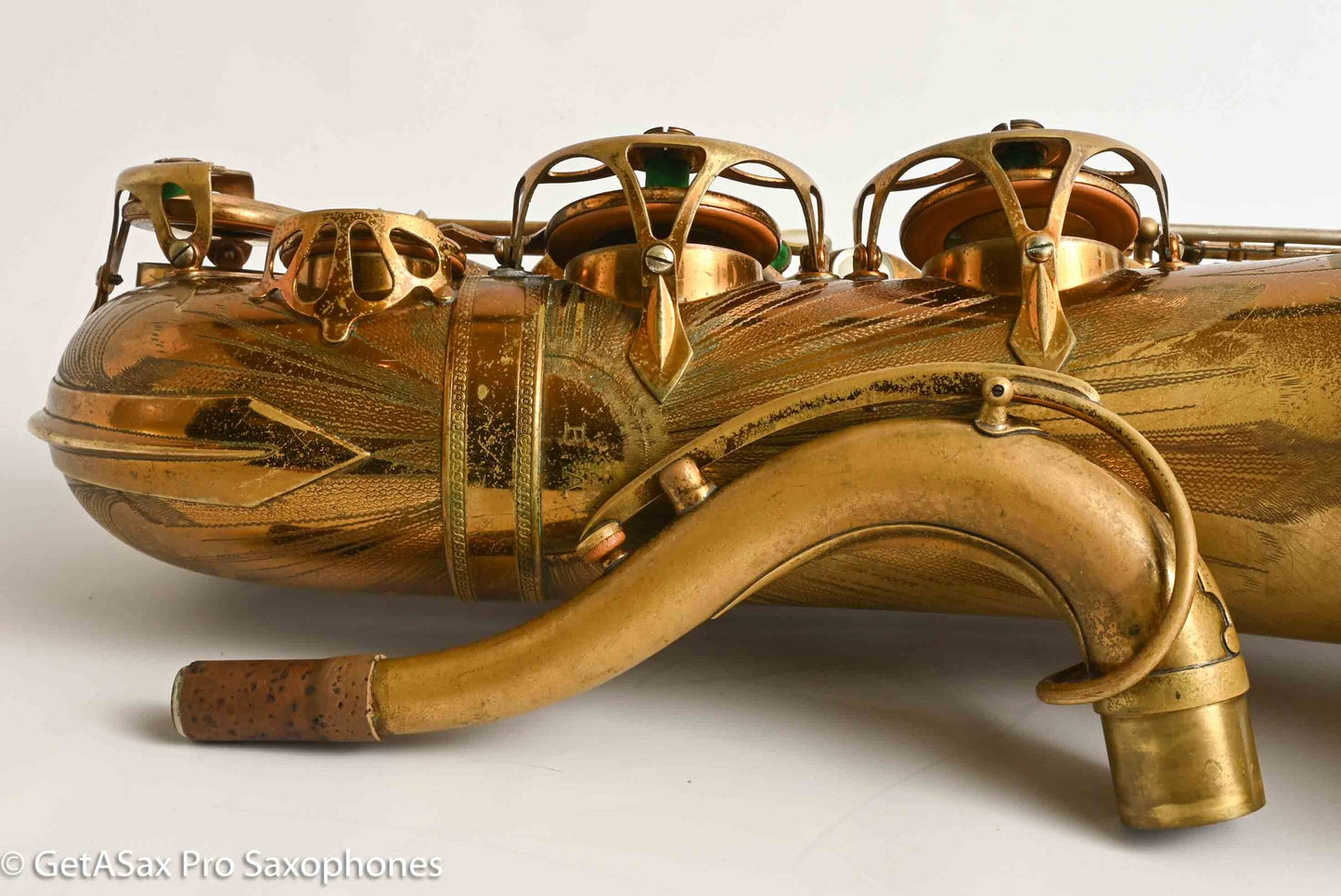 Selmer Balanced Action Tenor Original Lacquer Rare Sunburst American Engraving Recent Overhaul Exceptional!