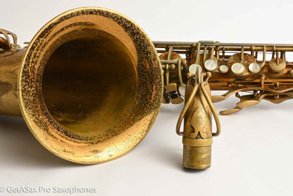 Selmer Balanced Action Tenor Original Lacquer Rare Sunburst American Engraving Recent Overhaul Exceptional!