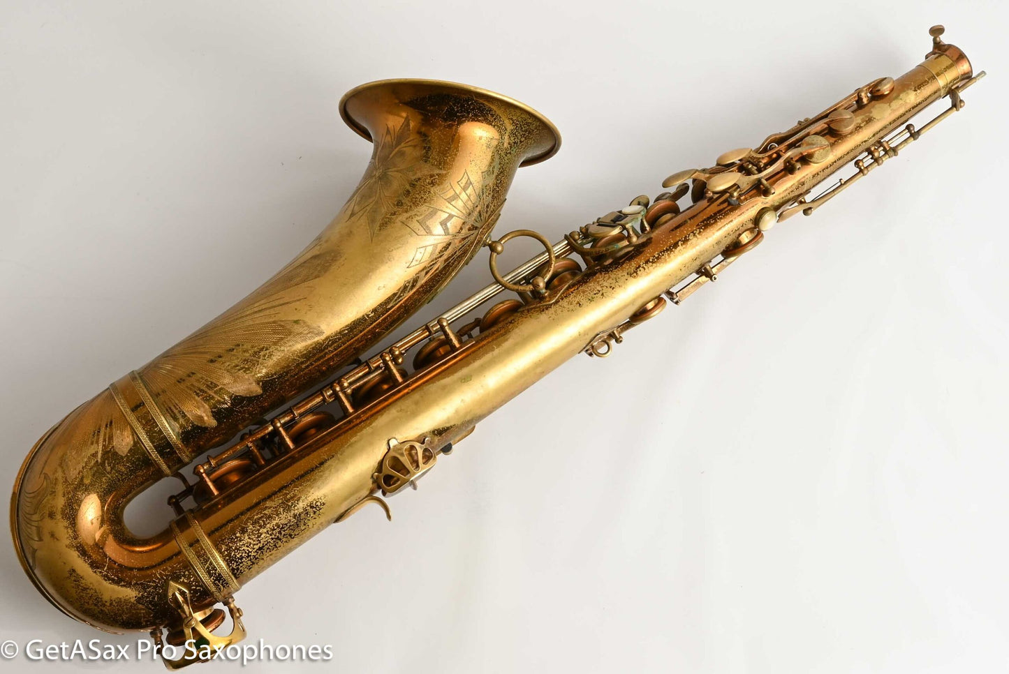 Selmer Balanced Action Tenor Original Lacquer Rare Sunburst American Engraving Recent Overhaul Exceptional!