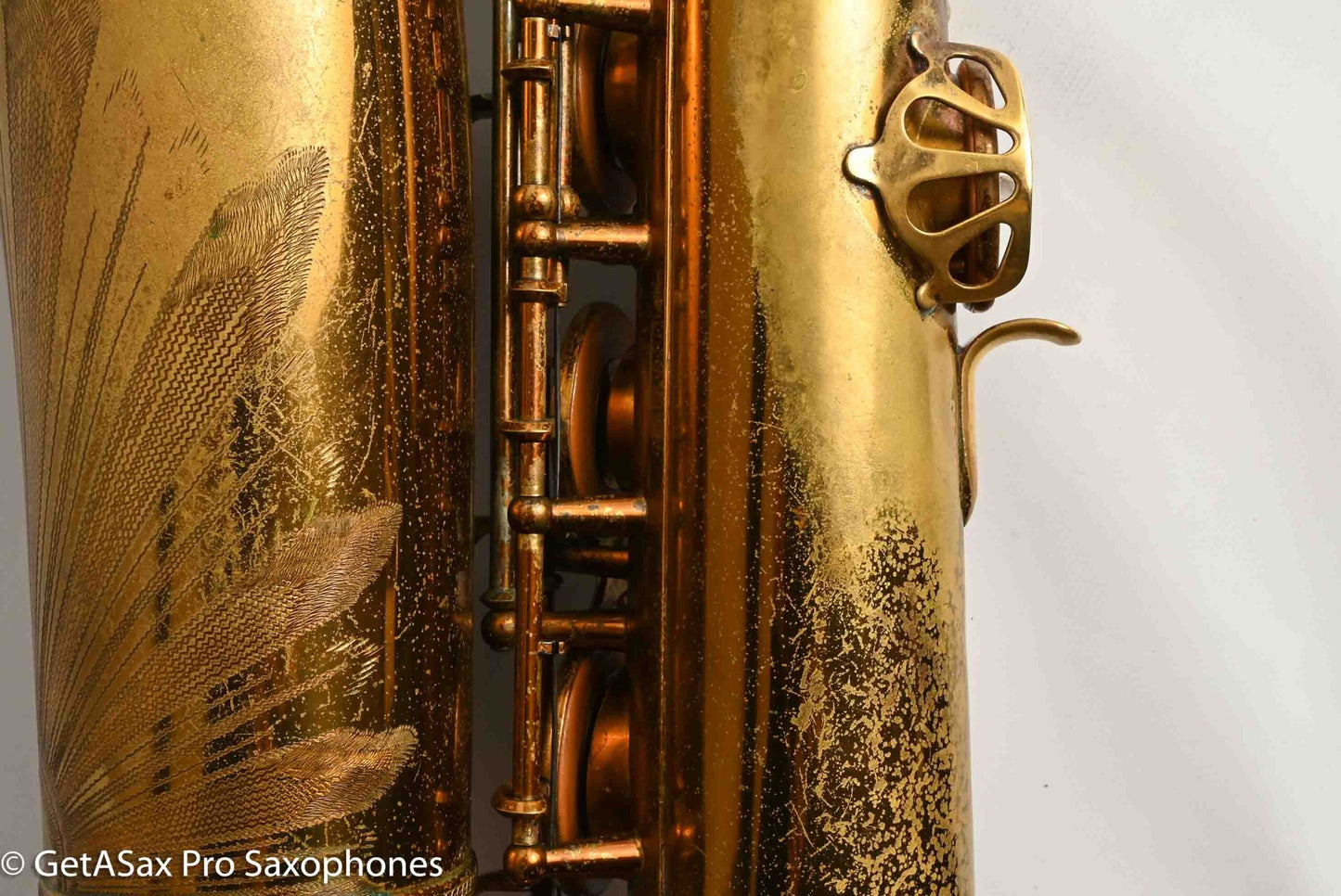 Selmer Balanced Action Tenor Original Lacquer Rare Sunburst American Engraving Recent Overhaul Exceptional!