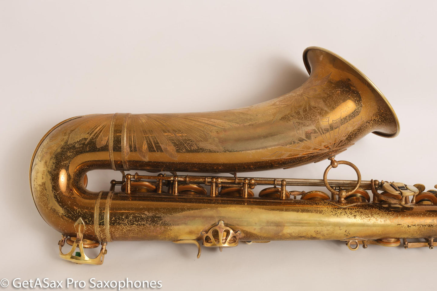 Selmer Balanced Action Tenor Original Lacquer Rare Sunburst American Engraving Fresh Overhaul Exceptional!