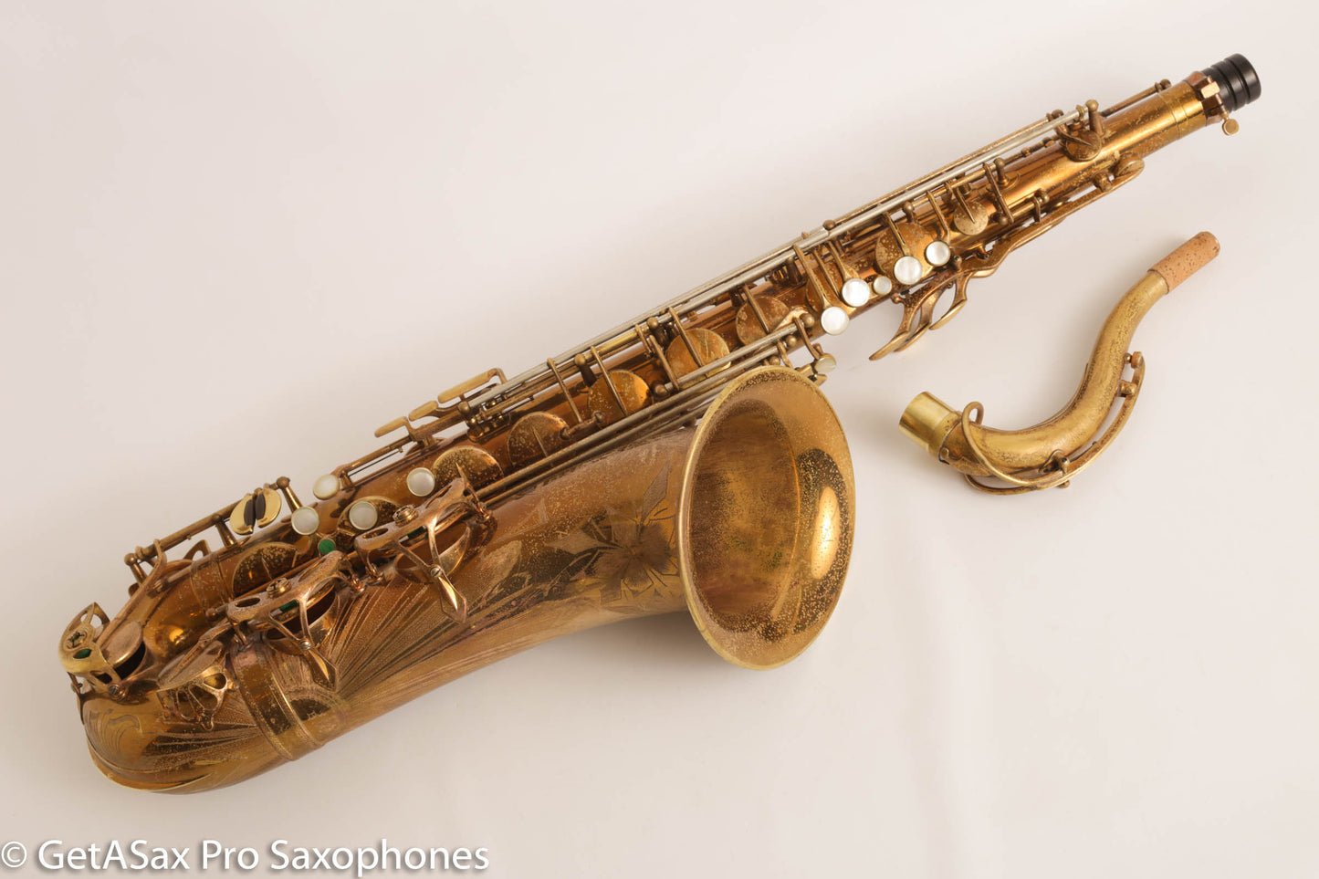 Selmer Balanced Action Tenor Original Lacquer Rare Sunburst American Engraving Fresh Overhaul Exceptional!