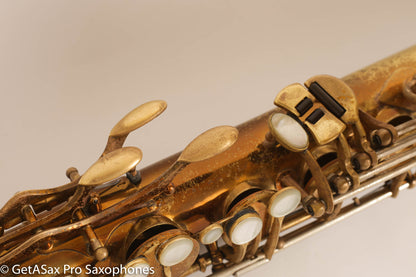 Selmer Balanced Action Tenor Original Lacquer Rare Sunburst American Engraving Fresh Overhaul Exceptional!