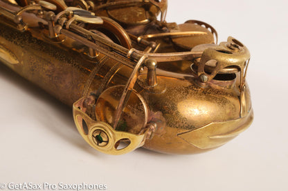 Selmer Balanced Action Tenor Original Lacquer Rare Sunburst American Engraving Fresh Overhaul Exceptional!