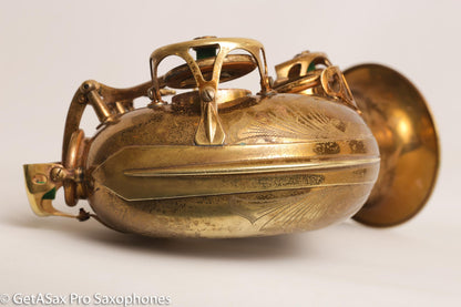 Selmer Balanced Action Tenor Original Lacquer Rare Sunburst American Engraving Fresh Overhaul Exceptional!