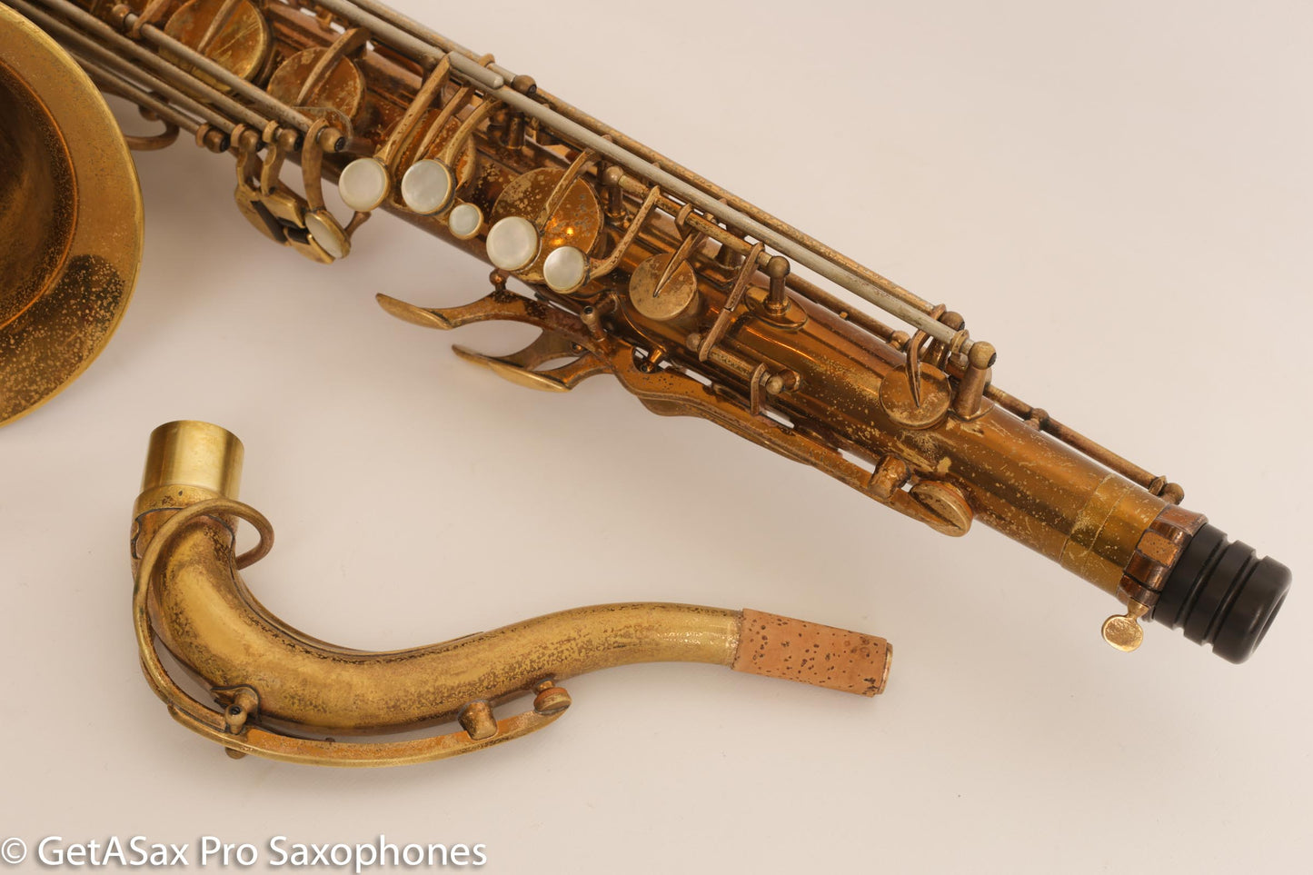 Selmer Balanced Action Tenor Original Lacquer Rare Sunburst American Engraving Fresh Overhaul Exceptional!