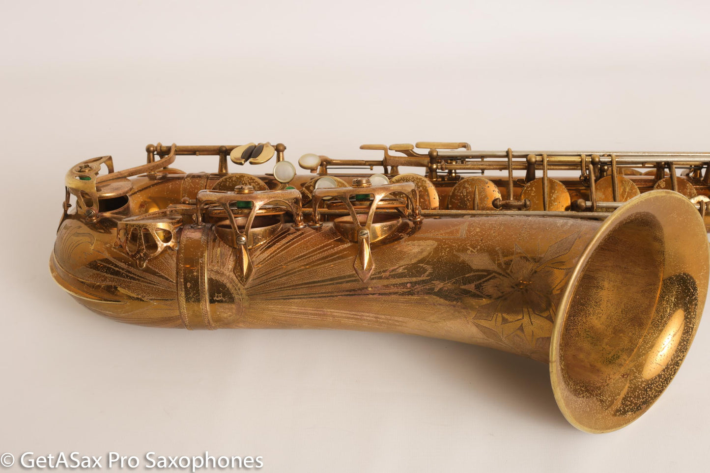 Selmer Balanced Action Tenor Original Lacquer Rare Sunburst American Engraving Fresh Overhaul Exceptional!