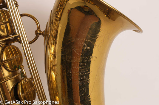 Selmer Balanced Action Tenor Relacquered Freshly Overhauled Great Price 24461