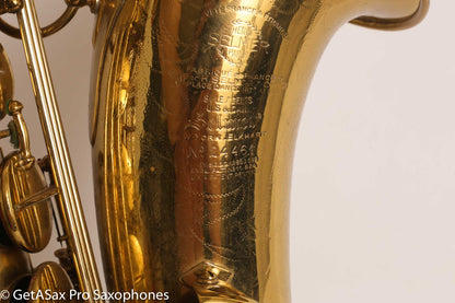 Selmer Balanced Action Tenor Relacquered Freshly Overhauled Great Price 24461