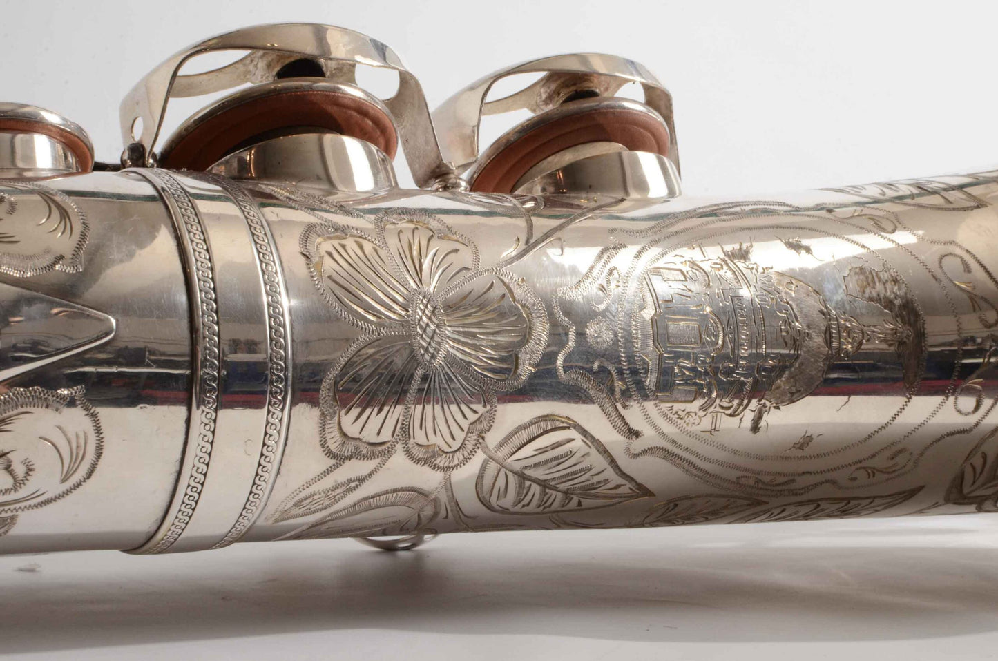 Selmer Balanced Action Tenor 1940 Silver Replate Extra Engraving Amazing Player 29738