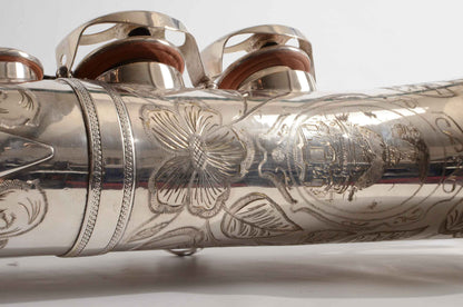 Selmer Balanced Action Tenor 1940 Silver Replate Extra Engraving Amazing Player 29738