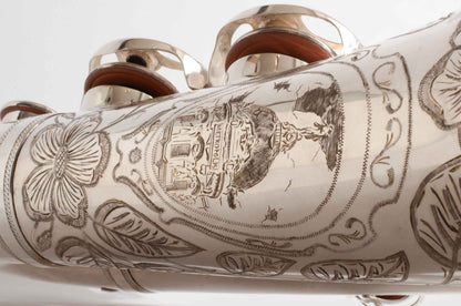 Selmer Balanced Action Tenor 1940 Silver Replate Extra Engraving Amazing Player 29738