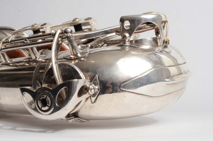 Selmer Balanced Action Tenor 1940 Silver Replate Extra Engraving Amazing Player 29738