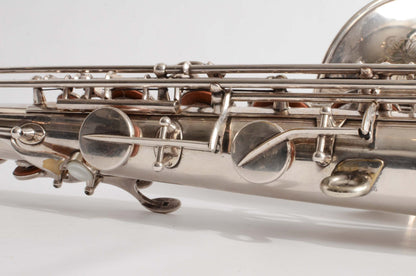 Selmer Balanced Action Tenor 1940 Silver Replate Extra Engraving Amazing Player 29738