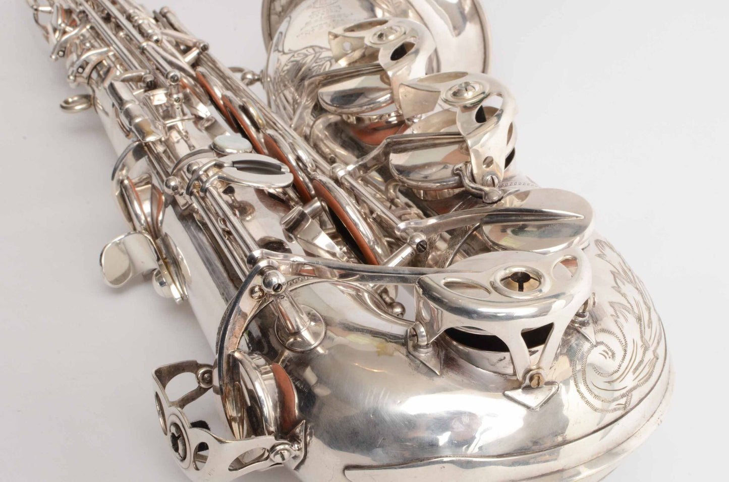 Selmer Balanced Action Tenor 1940 Silver Replate Extra Engraving Amazing Player 29738