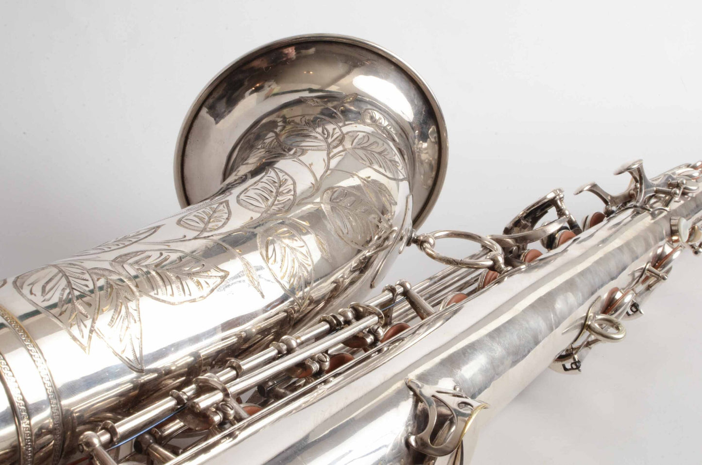 Selmer Balanced Action Tenor 1940 Silver Replate Extra Engraving Amazing Player 29738