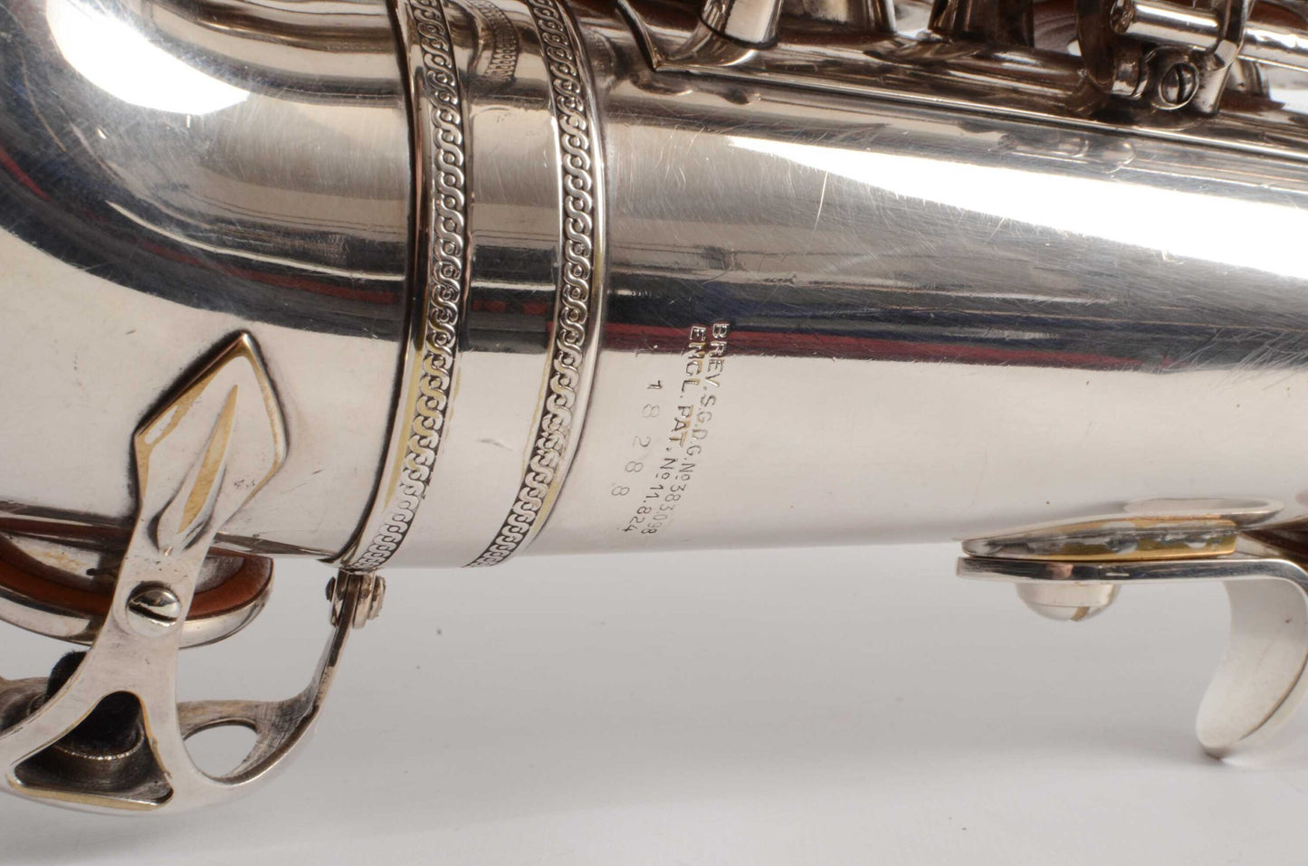 Selmer Balanced Action Tenor 1940 Silver Replate Extra Engraving Amazing Player 29738