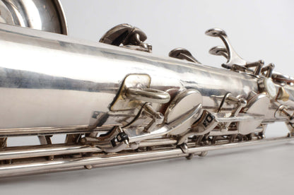 Selmer Balanced Action Tenor 1940 Silver Replate Extra Engraving Amazing Player 29738