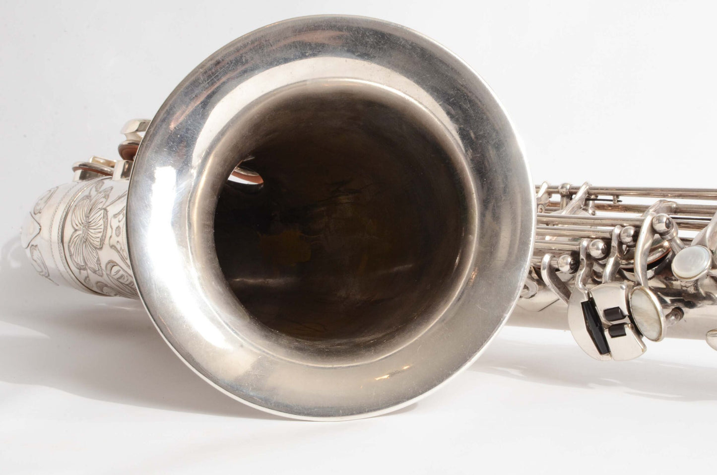 Selmer Balanced Action Tenor 1940 Silver Replate Extra Engraving Amazing Player 29738