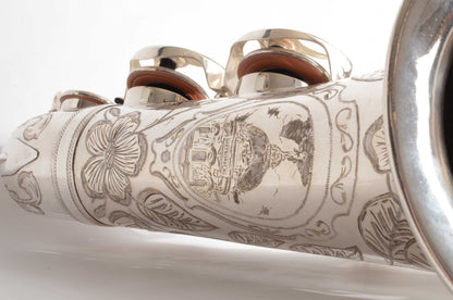 Selmer Balanced Action Tenor 1940 Silver Replate Extra Engraving Amazing Player 29738