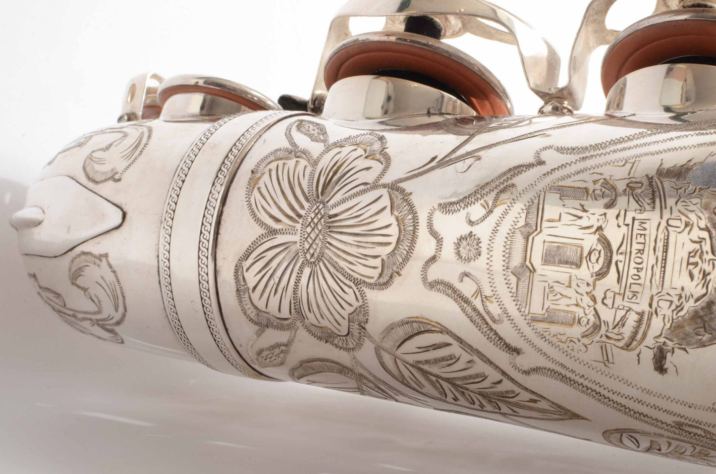 Selmer Balanced Action Tenor 1940 Silver Replate Extra Engraving Amazing Player 29738