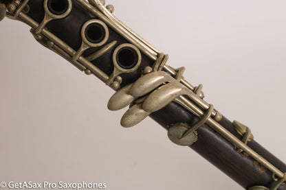 Selmer Centered-Tone Rosewood Bb Clarinet (Needs Thorough Restoration) P5382