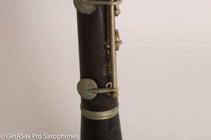Selmer Centered-Tone Rosewood Bb Clarinet (Needs Thorough Restoration) P5382