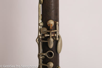 Selmer Centered-Tone Rosewood Bb Clarinet (Needs Thorough Restoration) P5382