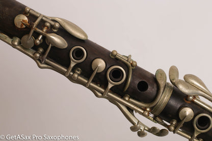 Selmer Centered-Tone Rosewood Bb Clarinet (Needs Thorough Restoration) P5382